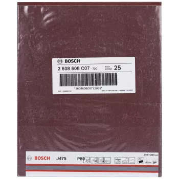 Bosch Best for Metal J475 hiomanauha P80 100 mm x 50 m 2608608C07