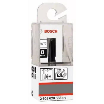 Bosch jyrsinterä 8 mm varsi, 10 mm halkaisija, 20 mm leikkuupituus, 51 mm kokonaispituus 2608628383