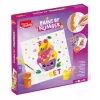 Maped Creativ maalaa numeroilla -sarja Kawaii Food Sweet - 2 esipainettua kangasta, 10 akryyliväriä, siveltimet, yli 7-vuotiaille 907088