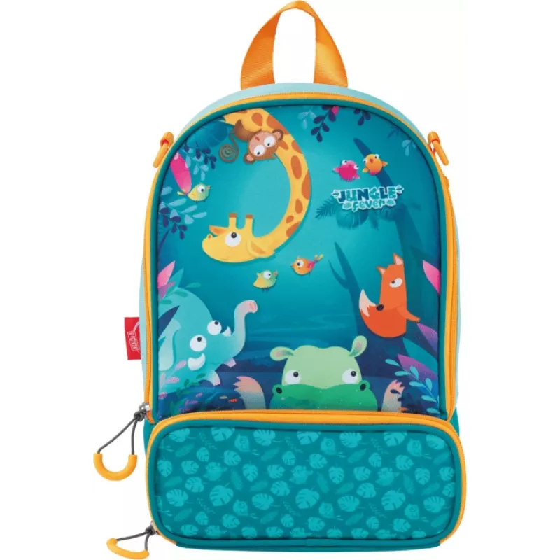 Maped PICNIK Jungle Fever lastenreppu, turkoosi, 6,16 L, polyesteri, päiväkoti 879099