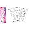 Maped Creativ Princess täyttöpakkaus LUMI BOARD LED-valopöydille, 20 läpinäkyvää paperiarkkia 907096