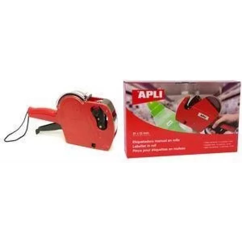 AGIPA 101418 punainen 1-rivinen hintalaskuri, 8 numeroa, 8 mm merkkikorkeus