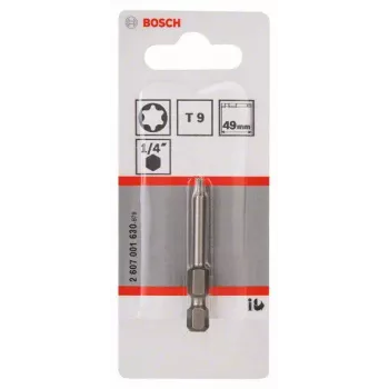 Bosch Torx-bitti T9 Extra Hard E 6.3, 25 mm, 1 kpl (2607001630)