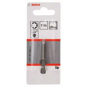Bosch Torx-bitti T15 Extra Hard E 6.3 25 mm (2607001634)