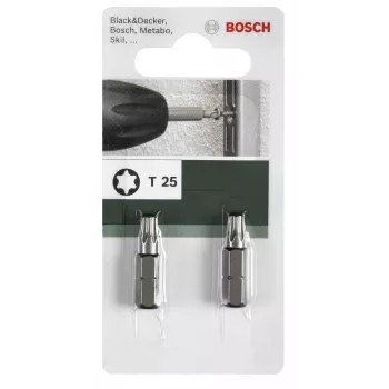 Bosch Torx-bitti T 8 C 6.3 2 kpl (2609255931)