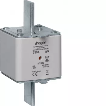 Hager LNH3630M NH3 gG sulake, 630 A, 500 V AC