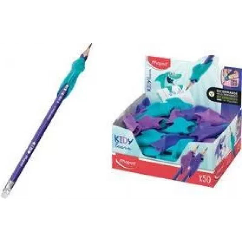 Maped KIDY learn ergonominen kynäote, eri värejä, 50 kpl:n myyntiteline 853902