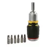 STANLEY FatMax 6-bittinen monibittinen ruuvimeisselisarja FMHT0-62688 - musta/keltainen