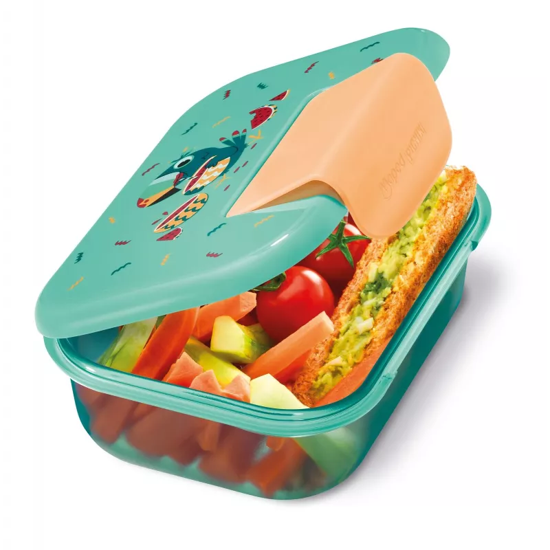 Maped PICNIK lounasrasia TUKAN, muovi, 0,9 L, kansi silikonitiivisteellä, klipsikiinnitys - 1 kpl (874103)