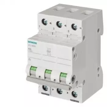 SIEMENS 5TL13910 erotuskytkin 100A 3-napainen 400V AC DIN-kisko