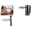 Little Balance käsisekoitin Inox 400, 400 W, ruostumaton teräs, tyylikäs musta muotoilu ruostumattomalla teräspäällysteellä (LB 8460)