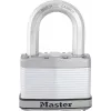 Master Lock Excell laminoitu teräsriippulukko 52mm 38mm sangan kanssa (M5EURDLF)