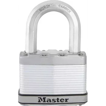 Master Lock Excell laminoitu teräsriippulukko 52mm 38mm sangan kanssa (M5EURDLF)