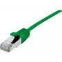 Dexlan Cat. 6A S/FTP -verkkokaapeli, Ultra-Thin, LSZH, vihreä, 2 m 858717