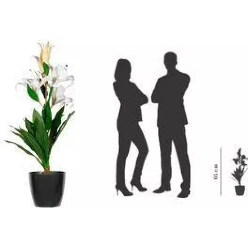 PAPERFLOW PALYS65 tekokasvi lilja, 650 mm, polyesteri Real Touch