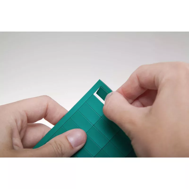 MAUL magneettisymboli suorakaide, 20 x 10 mm, vihreä, stanssattu, 1 mm paksu, 1 kpl 6531455