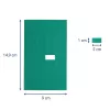 MAUL magneettisymboli suorakaide, 20 x 10 mm, vihreä, stanssattu, 1 mm paksu, 1 kpl 6531455
