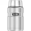 THERMOS STAINLESS KING tyhjiö­eristetty ruokasäiliö, 0,71 L, mattamusta 4001.233.071