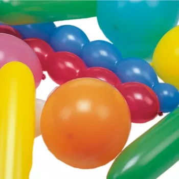PAPSTAR XXL lateksipallot, eri muotoja ja värejä, erittäin suuri, 1 kpl 18668