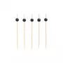 PAPSTAR Fingerfood-tikut Black Pearl, 125 mm, bambu, 200 kpl 11300