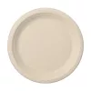 PAPSTAR Pure sokeriruokulautanen, pyöreä, 230 mm, 50 kpl, kompostoituva, mikroaaltouuninkestävä 89866