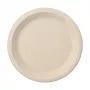 PAPSTAR Pure sokeriruokulautanen, pyöreä, 230 mm, 50 kpl, kompostoituva, mikroaaltouuninkestävä 89866