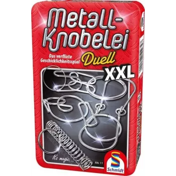 Schmidt Spiele Metal Puzzle Duell XXL - taitopeli palapeli matkaeditio 7-vuotiaasta alkaen