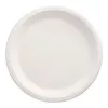 PAPSTAR pure sokeriruokulautanen, pyöreä, 260 mm, 50 kpl, kompostoitava, mikroaaltouuninkestävä (89738)
