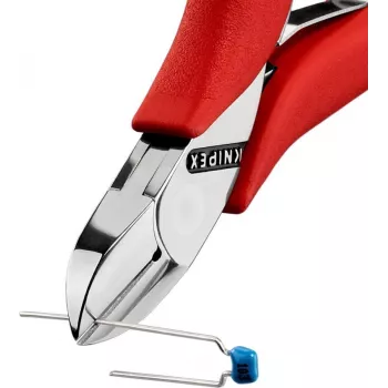 KNIPEX 77 01 115 Electronic Super Knips® sivuleikkuri, VDE-eristetty, 115 mm