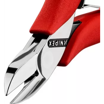 KNIPEX 77 01 115 Electronic Super Knips® sivuleikkuri, VDE-eristetty, 115 mm