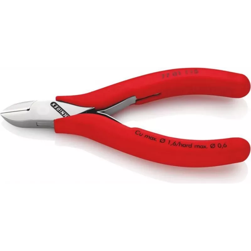 KNIPEX 77 01 115 Electronic Super Knips® sivuleikkuri, VDE-eristetty, 115 mm