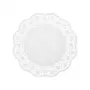PAPSTAR pyöreä torttupitsi, 360 mm halkaisija, valkoinen kohokuvioitu pitsipaperi, 40 g/m², 1 kpl (12265)