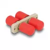 PAPSTAR kansi elintarvikeastioihin, 90 mm, CPLA, valkoinen, 50 kpl (87935)