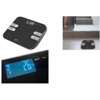 Little Balance Body Wave digitaalinen kehonkoostumusvaaka, musta (LB 8210)