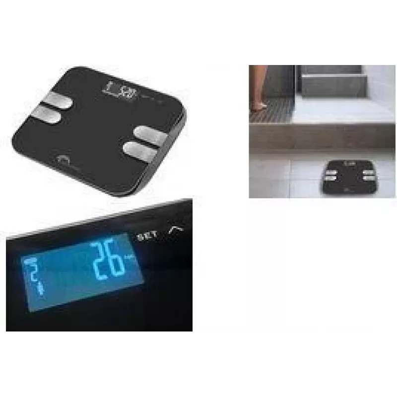 Little Balance Body Wave digitaalinen kehonkoostumusvaaka, musta (LB 8210)