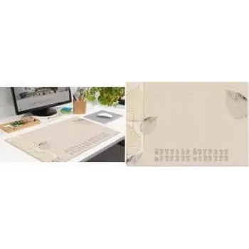 SIGEL paperinen pöytäalusta Natural Leaves, DIN A2, 30 arkkia, 80 g/m², liimattu, 2 vuoden suunnittelijan kanssa H6315