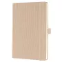 SIGEL Conceptum muistikirja A5 viivoitettu beige – 194 sivua, Softwave-kovakansi CO651