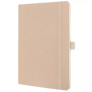 SIGEL Conceptum A5 viivoitettu muistikirja, beige pehmeäkantinen, 192 sivua CO333