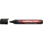 Edding 300-E4 Tussisetti, 4 kpl, musta/sininen/vihreä/punainen 4-300-4
