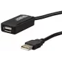 E+P CC 508/10 USB 2.0 jatkokaapeli, 10 m, musta 924560