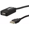 E+P CC 508/10 USB 2.0 jatkokaapeli, 10 m, musta 924560