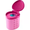 FABER-CASTELL Grippy kynänteroitin, roosa teräsuojalla, lapsiturvallinen, napsautusmekanismi - 1 kpl (181795)