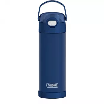 THERMOS FUNTAINER termospullo, 0,47 l, ruostumaton teräs, pop-up-pilli, taitettava kantokahva 4115.346.047