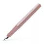 Faber-Castell GRIP 2011 täytekynä, roosa, keskikokoinen kärki 140808