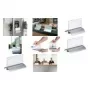 DURABLE PRESENTER DE LUXE pöytänimikyltti A4 vaakaformaatti 105x297 mm läpinäkyvä 820319