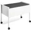 DURABLE Hängeregistraturwagen ECONOMY DUO 100 A4, vaaleanharmaa 308210