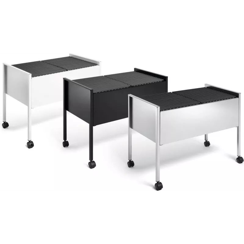 DURABLE Hängeregistraturwagen ECONOMY DUO 100 A4, vaaleanharmaa 308210