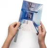 DURABLE A5 puristuslistat 3 mm, läpinäkyvä, 100 kpl 291019