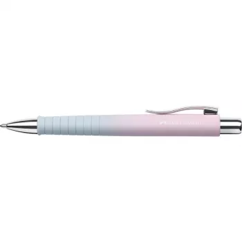 Faber-Castell Poly Ball Urban kuulakärkikynä, Blushing Sky, sininen muste, 0,6 mm XB, luukumaton otepinta 241131
