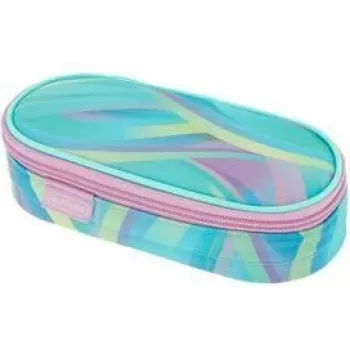 HERLITZ Minty Love polyesteripenaali, suuri päälokero sisäläpällä, mintunvihreä/monivärinen 400205922